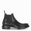 VALENTINO GARAVANI BLACK BEATLE ROMAN STUD BOOTS,WY2S0E58ZQK-J-VALE-0NO