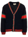 GUCCI GUCCI CABLE KNIT OVERSIZED CARDIGAN