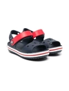 CROCS ROUND-TOE COLOUR-BLOCK SANDALS