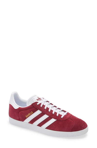 Adidas Originals Gazelle Super Sneakers In Red - Red In Burgundy