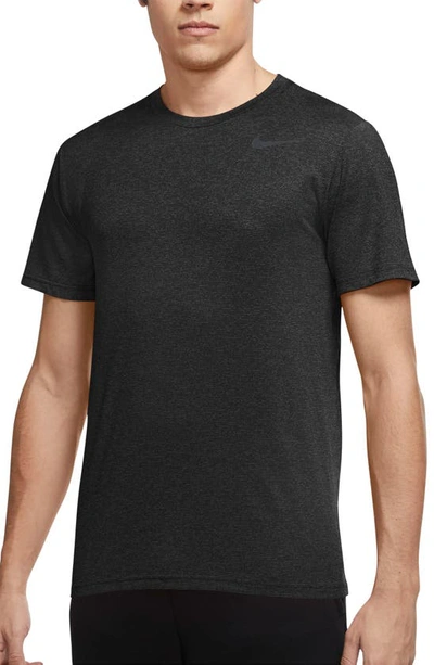 Nike Dri-fit Static Training T-shirt In Ltarmy/ Black