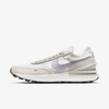 Nike Women's Waffle One Casual Sneakers From Finish Line In Summit White,light Bone,green Glow,infinite Lilac