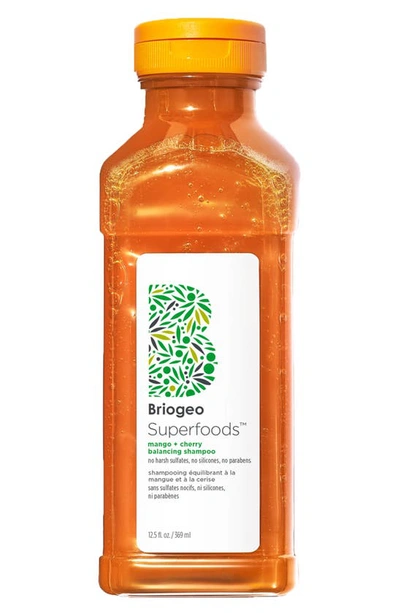 BRIOGEO SUPERFOODS™ MANGO + CHERRY BALANCING SHAMPOO, 12.5 OZ,FG8888