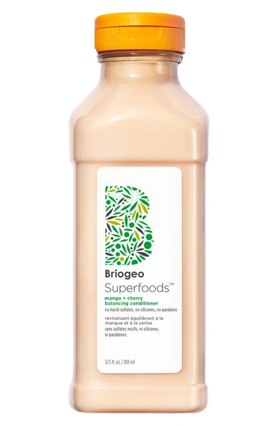 BRIOGEO SUPERFOODS™ MANGO + CHERRY BALANCING CONDITIONER, 12.5 OZ,FG9083