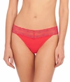 Natori Bliss Perfection One-size Thong In Tango/mineral