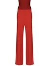 ALLED-MARTINEZ KNITTED WIDE-LEG TROUSERS