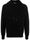 TOM FORD SEAMLESS KNITTED LONG-SLEEVE HOODIE
