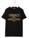 VERSACE LOGO印花T恤