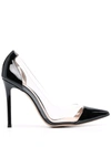 Gianvito Rossi Plexi Pumps In Black