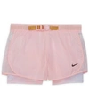 NIKE BIG GIRLS TEMPO TIE-DYE RUNNING SHORTS