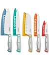 CUISINART COLORCORE 10-PC. MULTICOLOR CUTLERY SET WITH BLADE GUARDS