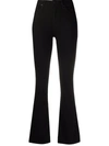Levi's Black 725 High Waist Bootcut Jeans In Schwarz