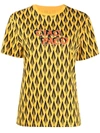 Rabanne Yellow T-shirt With Ciao Paco Print In Gelb