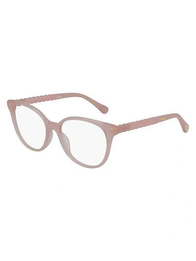 Chloé Cc0002o Eyewear In Pink Pink Transparent