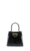 FERRAGAMO TOTE,748749 BLACK