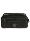 VERSACE EMBOSSED MEDUSA HEAD POUCH,1000731 DNY8MED41NP