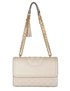 Tory Burch New Cream Fleming Convertible Shoulder Bag In New Cream