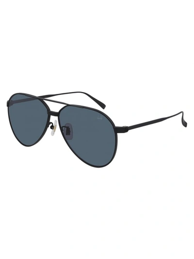 Dunhill Du0005s Sunglasses In Black Black Blue