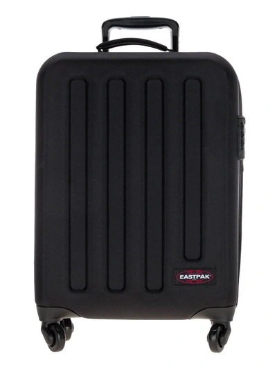 Eastpak Tranzshell Small Four-wheel Suitcase In Schwarz