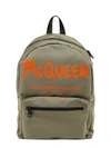 Alexander Mcqueen Metropolitan Backpack In Green