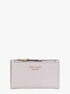 Kate Spade Roulette Small Slim Bifold Wallet In Deep Pansy