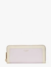 Kate Spade Margaux Slim Continental Wallet In Lilac Moonlight Multi