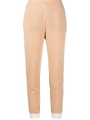 MARNI RIBBED-KNIT CASHMERE TROUSERS