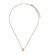 POMELLATO ROSE GOLD AND DIAMOND ICONICA PENDANT NECKLACE,16886657