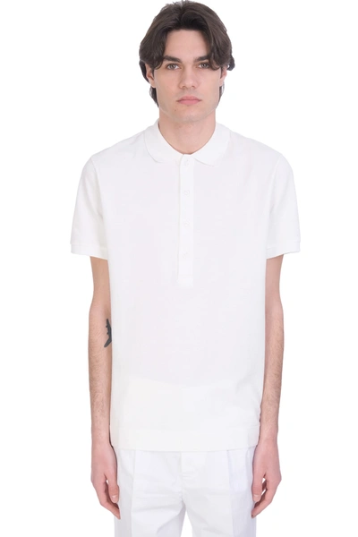 Mauro Grifoni Polo In White Cotton