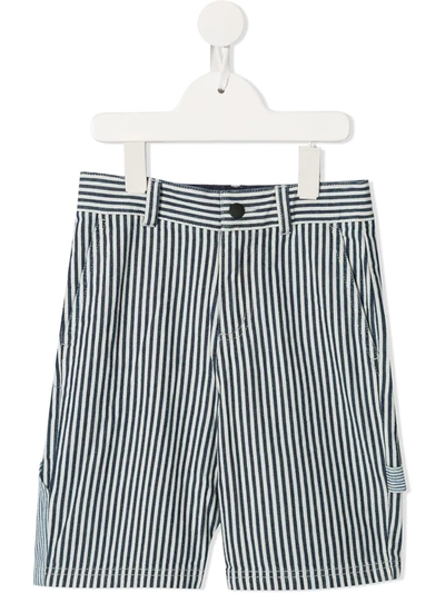 Stella Mccartney Kids' Veg Gang Shorts In 白色