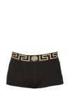VERSACE PACK OF TWO BOXERS WITH GREEK,208468