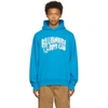 BILLIONAIRE BOYS CLUB BLUE ARCH LOGO HOODIE