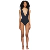 ERES NAVY PIGMENT ONE-PIECE SWIMSUIT