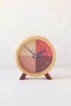 Cloudnola Flor Clock In Red