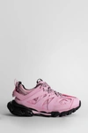 Balenciaga Track Colorblock Mesh Sneakers In Pink