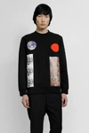 Raf Simons Black Sterling Ruby Edition Patches Sweatshirt In Black