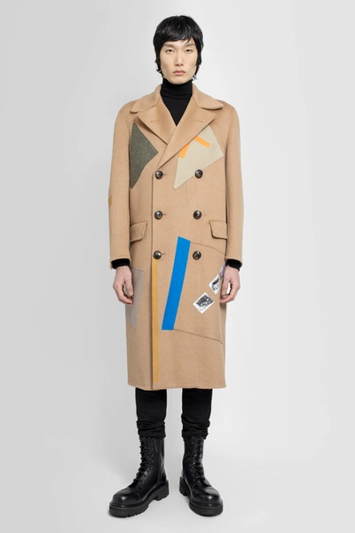 Raf Simons Coats In Beige