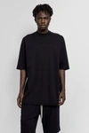 Rick Owens Porterville Tommy T In Mediumweight Cotton Jersey In Black