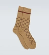 GUCCI GG LOGO SOCKS,P00584684