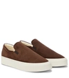 THE ROW MARIE H SUEDE SNEAKERS,P00570645