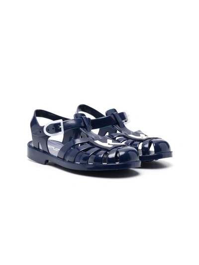 Kenzo Kids' Closed-toe Jelly Sandals In Blue