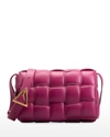 Bottega Veneta Padded Cassette Crossbody Bag In Cinnabar