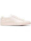 Common Projects Nude Achilles Leather Sneakers In White