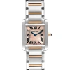 CARTIER TANK FRANCAISE STEEL ROSE GOLD MOP LADIES WATCH W51027Q4 BOX PAPERS,C6D29E4C-E1D2-5B18-CD43-910568FB3F69