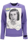 Raf Simons Photograph Print Sweatshirt In Mixed Colours