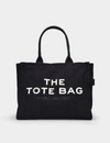 Marc Jacobs (the) Shopper Traveler Aus Schwarzer Baumwolle In Black