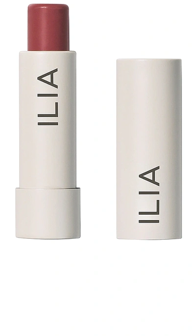 Ilia Balmy Tint Hydrating Lip Balm In Runaway