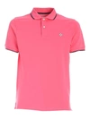 MC2 SAINT BARTH MC2 SAINT BARTH MEN'S PINK COTTON POLO SHIRT,BEVERLYHILLS25 2XL