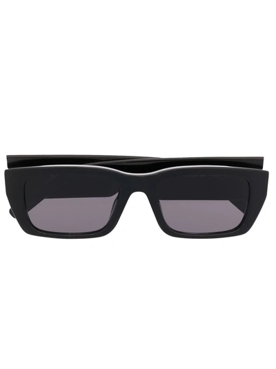 Palm Angels Palm Rectangle-frame Sunglasses In Black