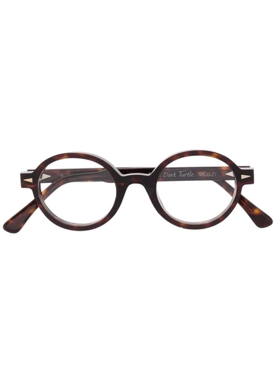 Ahlem Round-frame Tortoiseshell Glasses